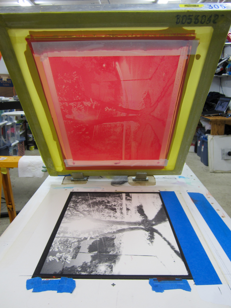 Cmyk screen store printing